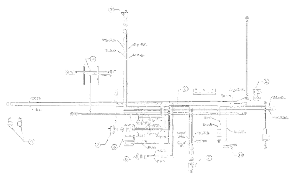 Electrical (Kohler) Diagram and Parts List for 13AM675G062 2001 Yard Machines Lawn Tractor
